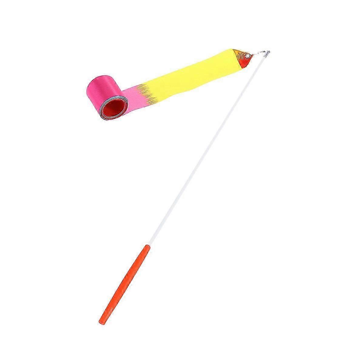 3.6M Κορδέλα Ρυθμικής Γυμναστικής με Στικ για Παιδιά (Μικτό Χρώμα)