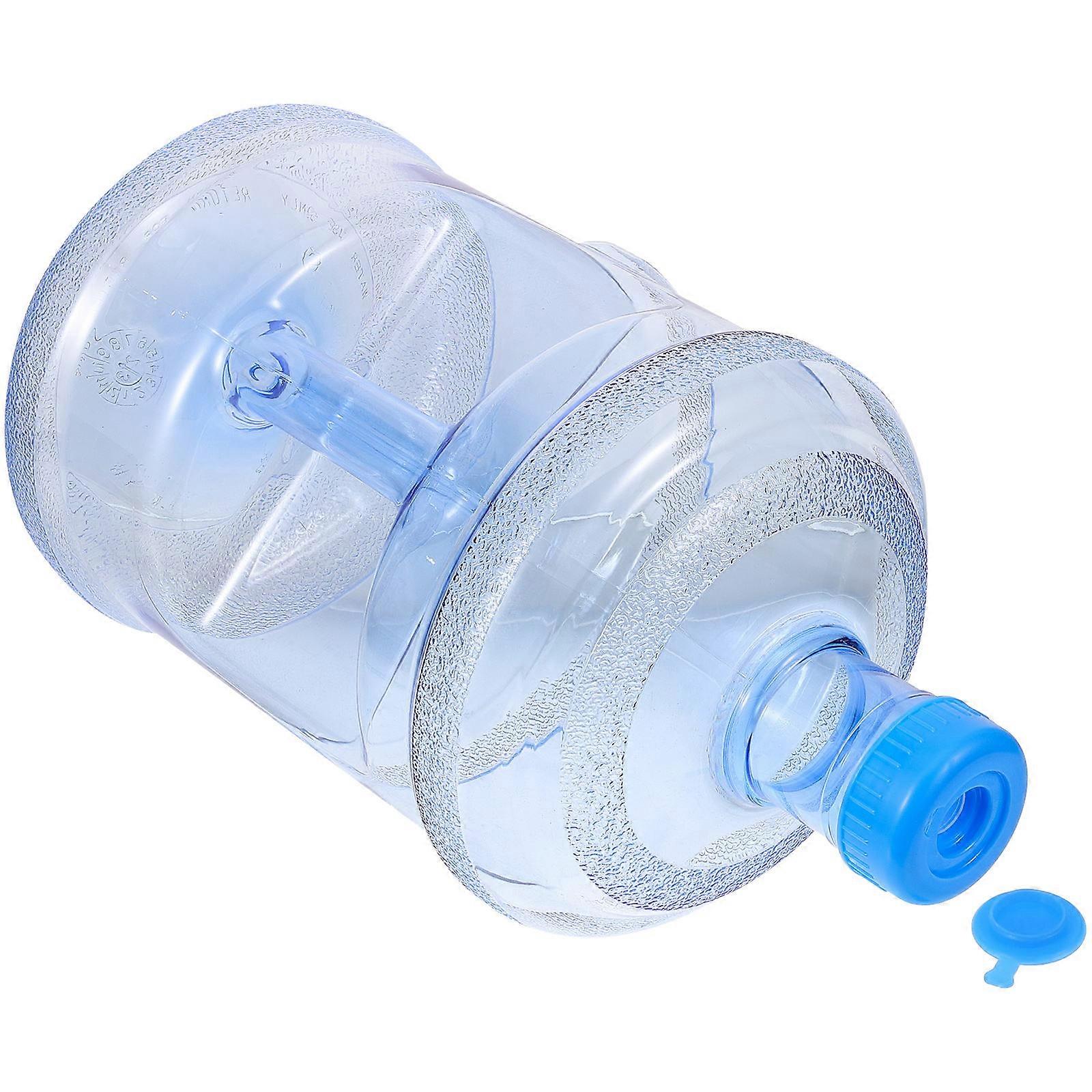 Skyblue Plastic Water Jug for Outdoor Use Sturdy and Clear with Large Mouth and Strong Handle 1 Gallon