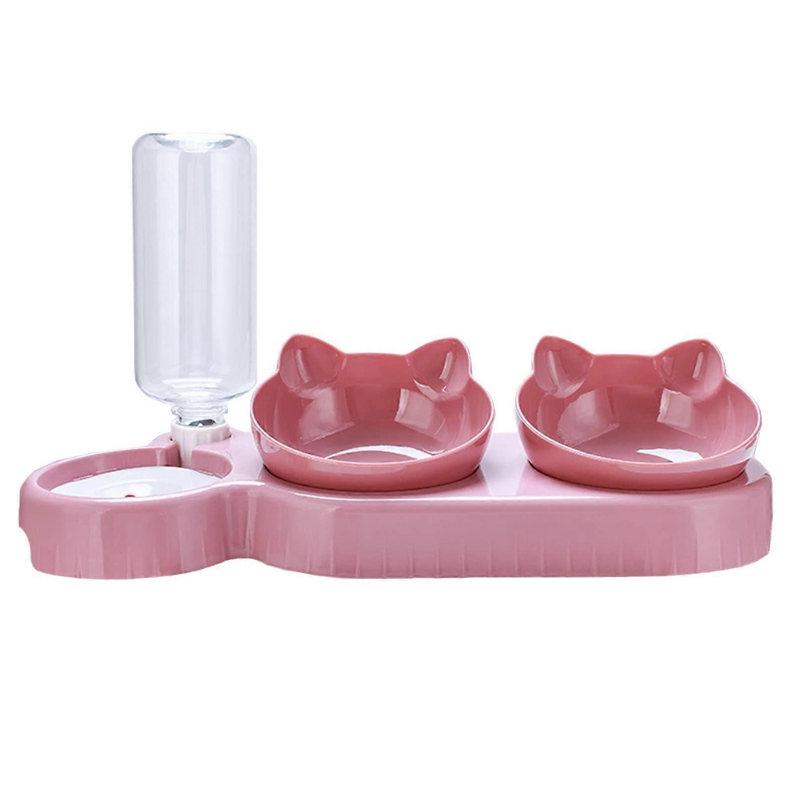 3 In 1 Pet Harness With Water Bowl, Water Dispenser And Slow-Feed Bowl For Dogs And Cats