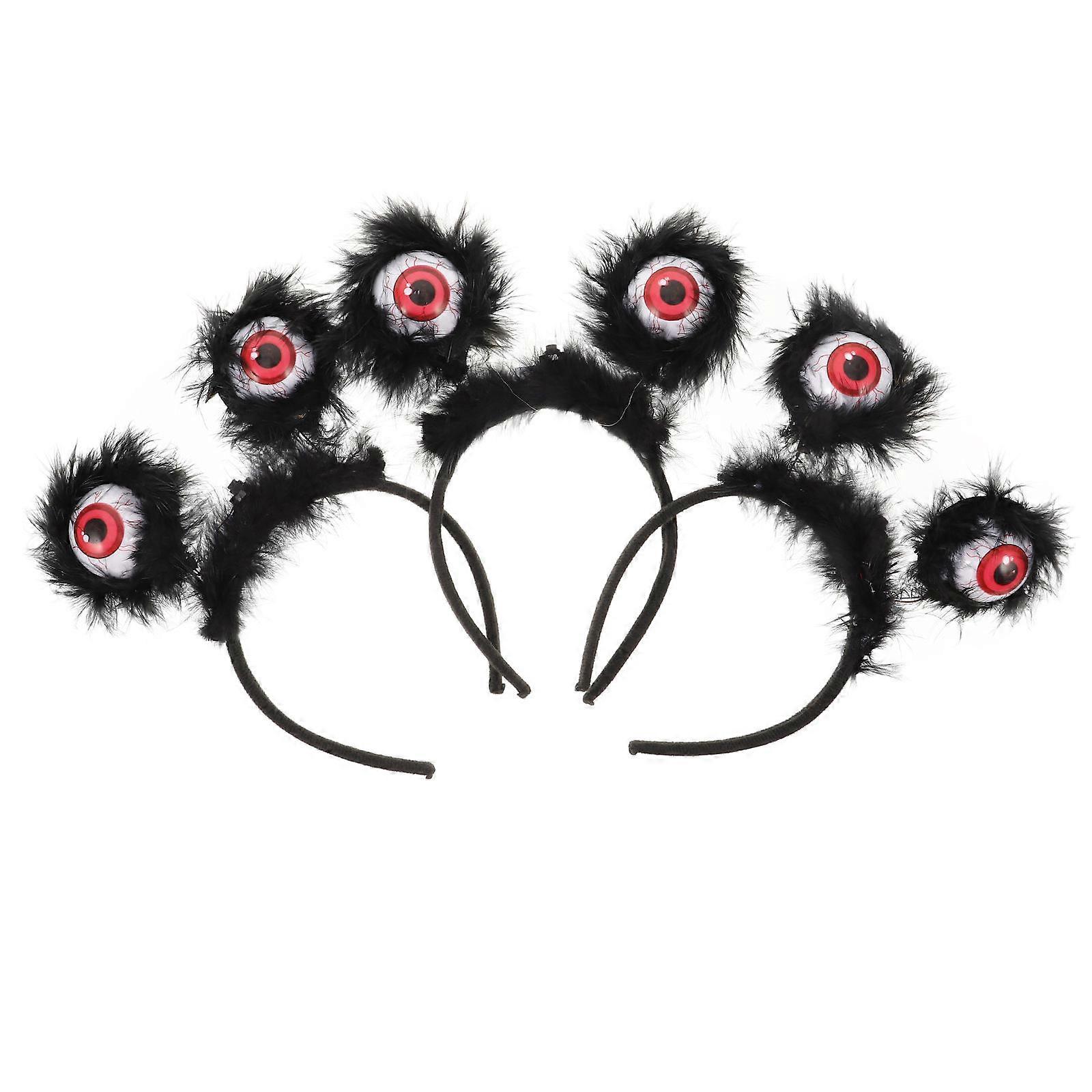 ルミナスアイボールヘッドバンドハロウィンパーティーラウンドシェイプライトアップ3個