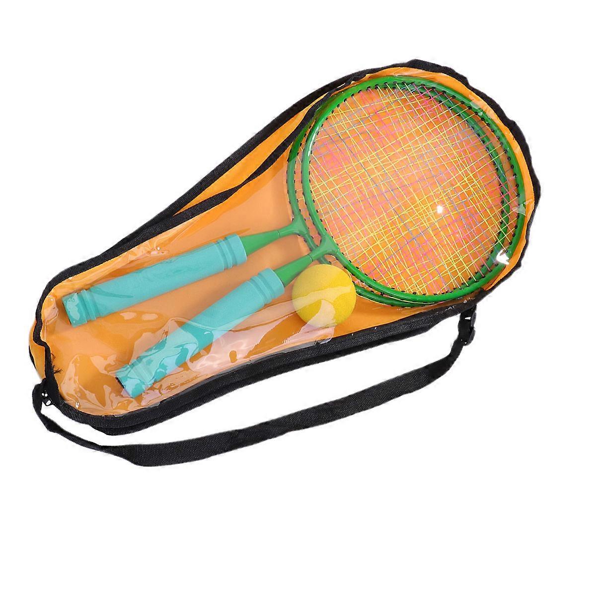 Badminton Set for Kids Sports Use Assorted Color NBR Material 12pcs Safe Lightweight Durable