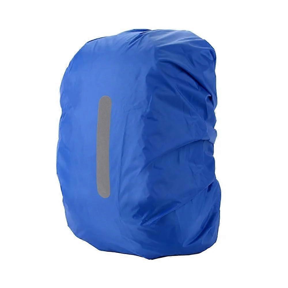 Waterproof Backpack Rain Cover Size M 30-40L Royal Blue Compatible With 30-40L Backpacks