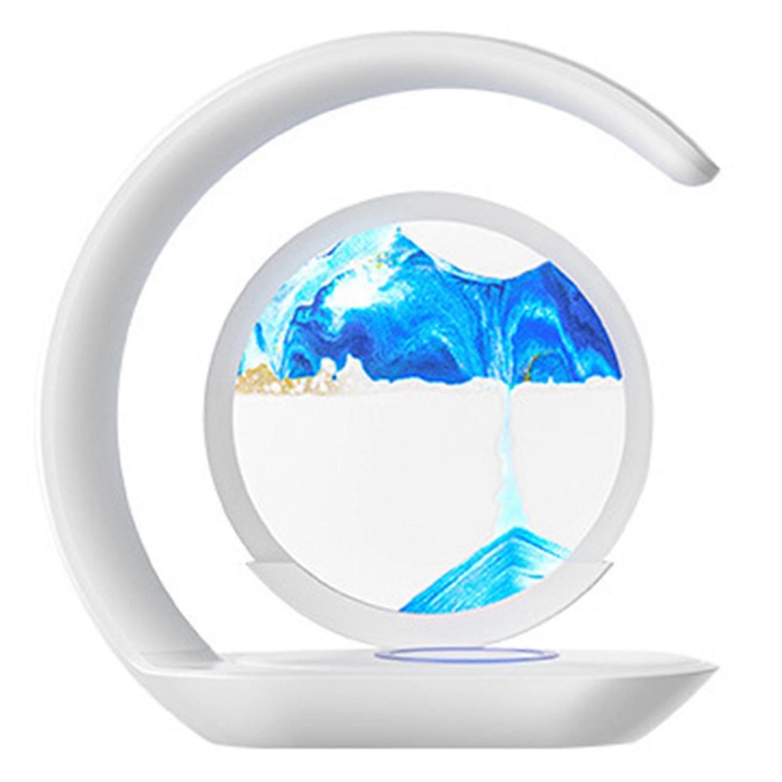 Kvicksand målning nattlampa bordsprydnader innovativ present för hem sovrum dekoration