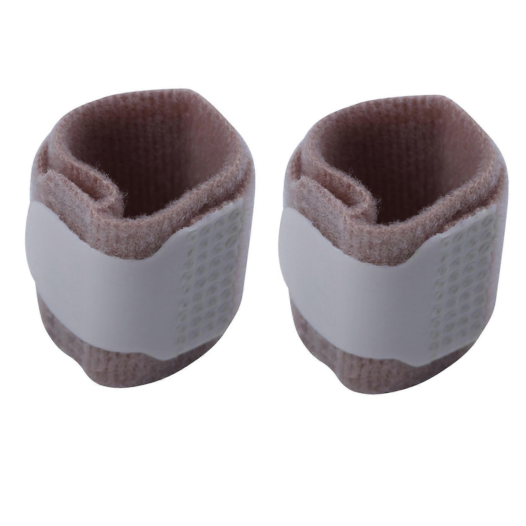 2X Toe Splint Wraps Pack of 8 Non Slip Hammer Toe Straightener for Broken Toe, Crooked, Overlapped