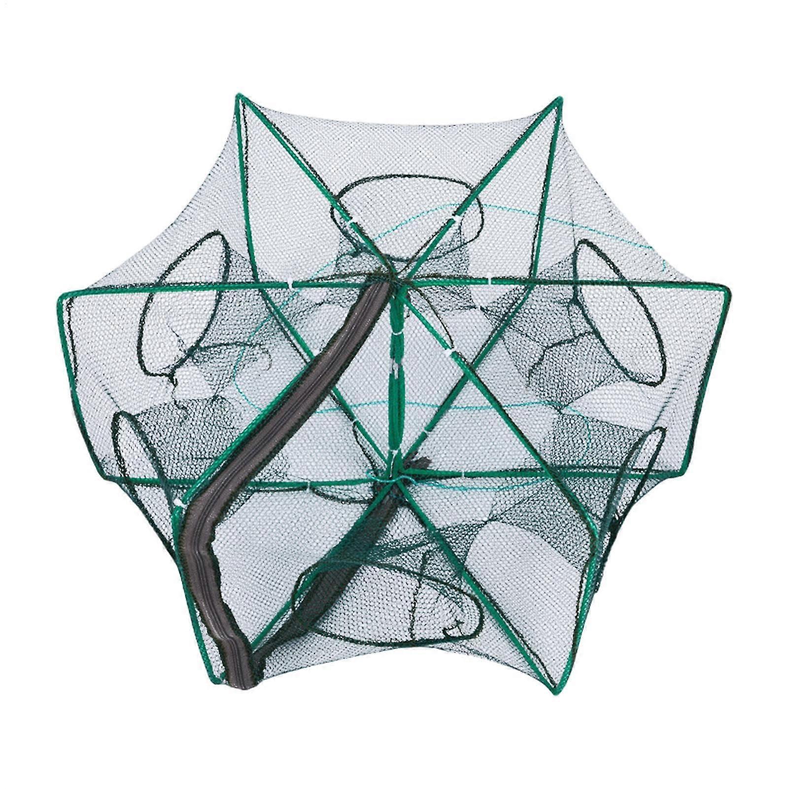 Fischerkoderfalle Folding Fish Bait Trap, Minnow Net, Portable Shrimp Net, Lightweight Crabs Trap For Small Fish