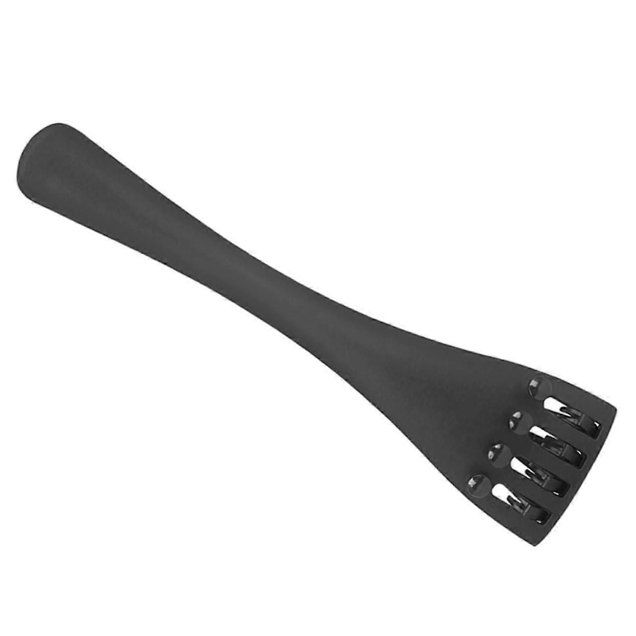 Cello Saitenhalter Professional Cello Tailpiece with Fine Tuners, Matte Carbon Fiber, High-Quality Replacement for Optimal Sound Quality