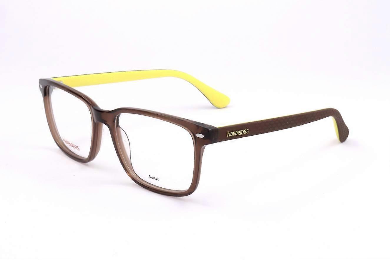 Eyewear Frames Havaianas LEME/V  BROWN YELLOW 53/18/145 MAN
