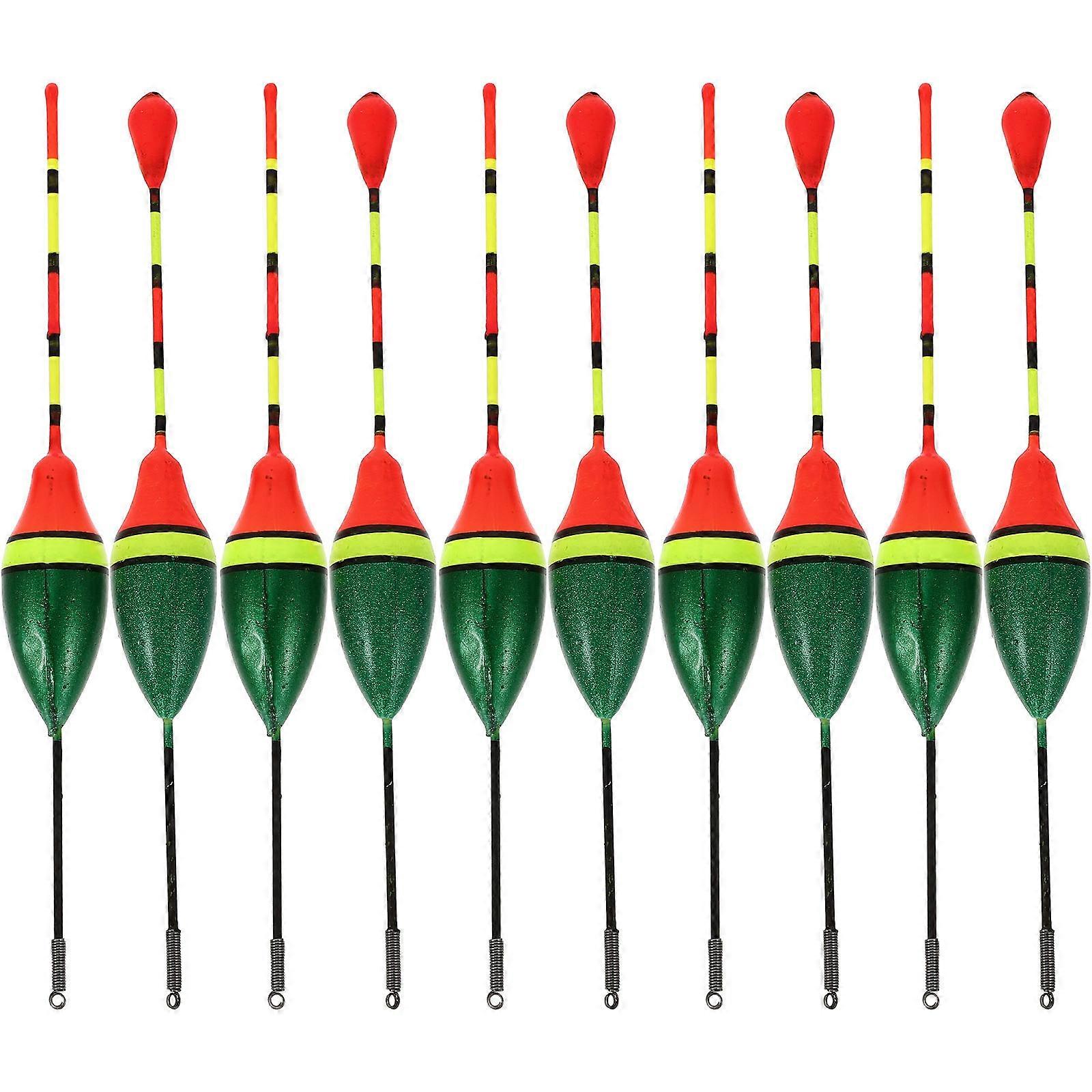 Carp Floats 15Pcs Round Fishing Floats For Water Activities Perfect For Fishing Enthusiasts Assorted Color
