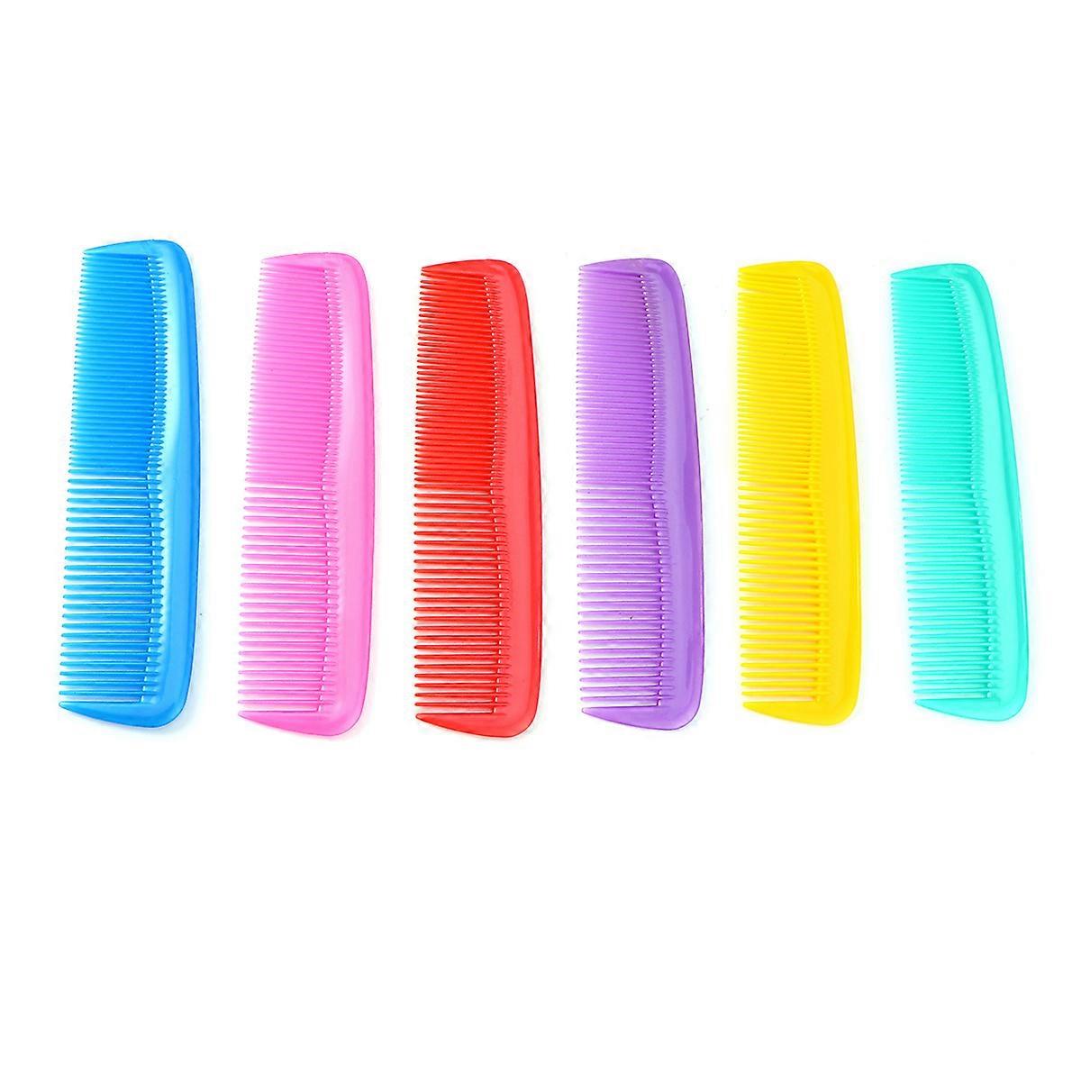 Mini Hair Comb 36Pcs Compact Thick Thin Tooth Comb Designed For Travel Home Salon Barber Shops