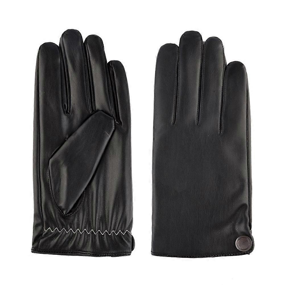Screen Compatible Gloves 1 Pair Black Waterproof Design Ideal For Winter Outdoor Sports And Cycling