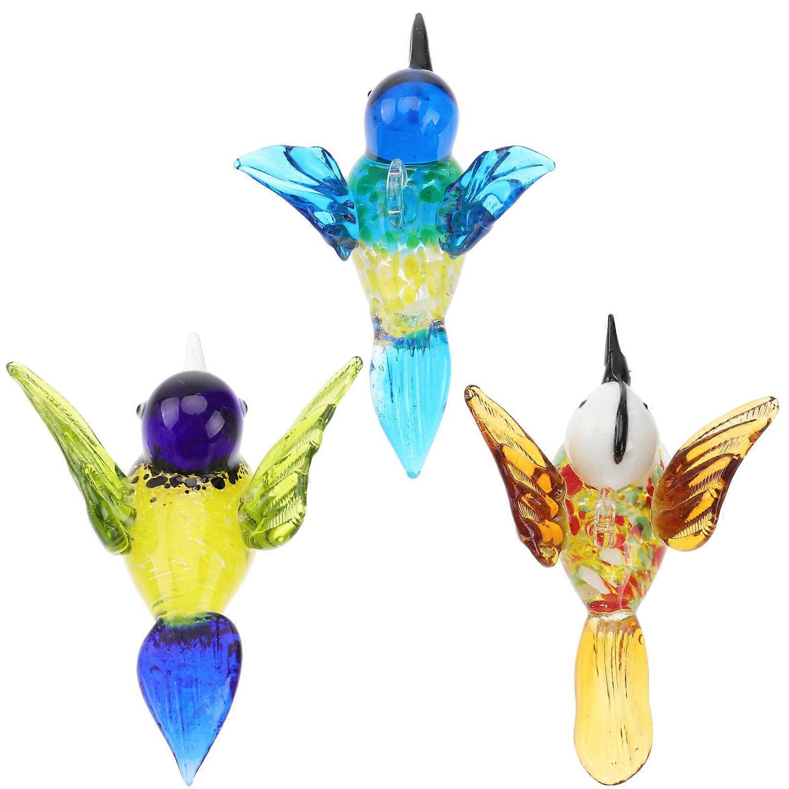 Assorted Bird Figure Ornament For Sunlight Showcasing 3Set