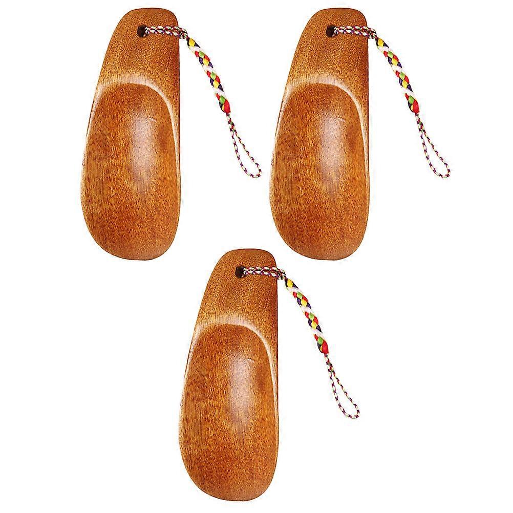 Mini Shoe Horn For Shoe Wearing Durable Usage Small Shoe Horn 3Pcs
