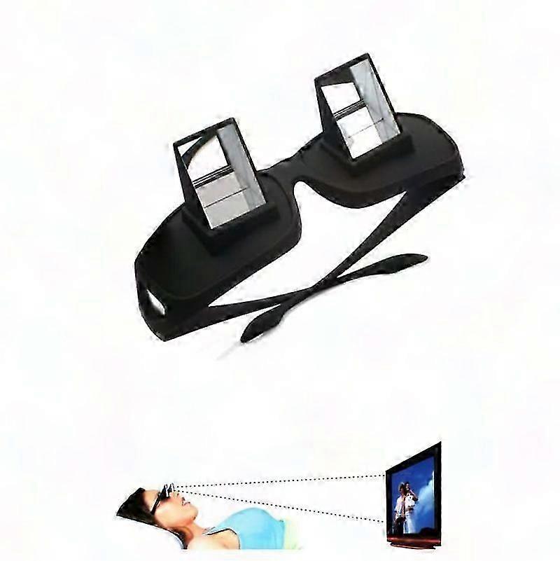90 Prism Glasses - Reading & TV Glasses with View-Redirecting Angle for Comfortable Viewing