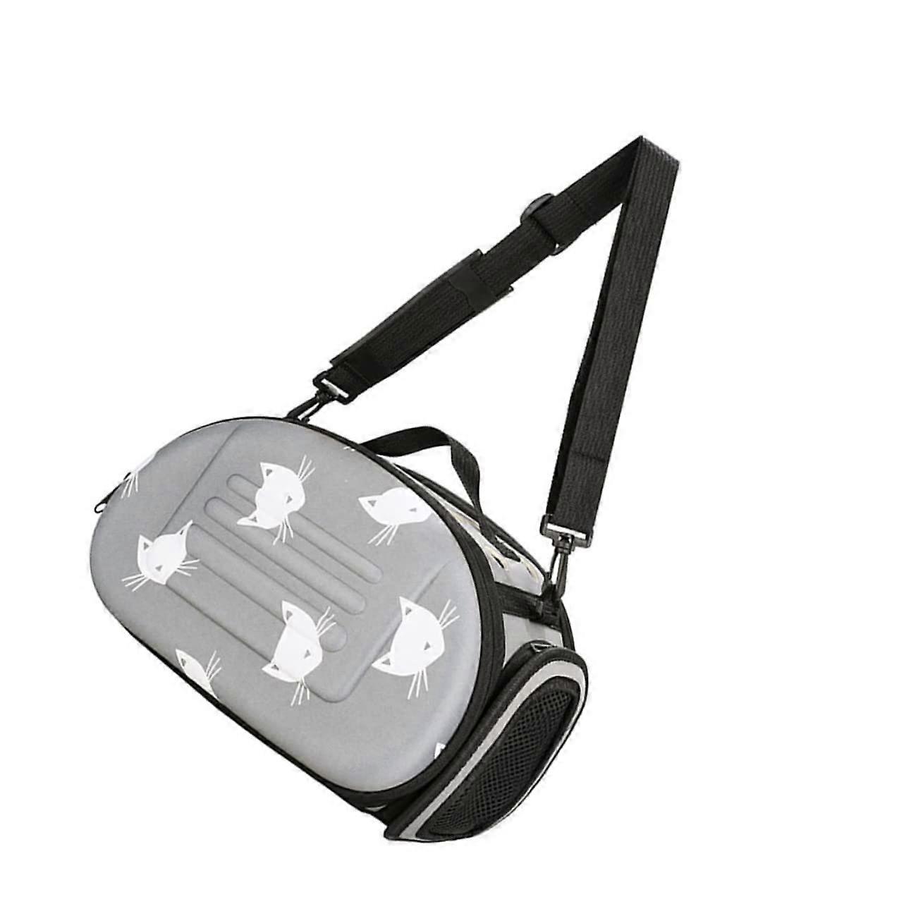 Breathable and Portable Foldable Cat Carrier Backpack for Travel, Hiking, and Outdoor Activities, Medium