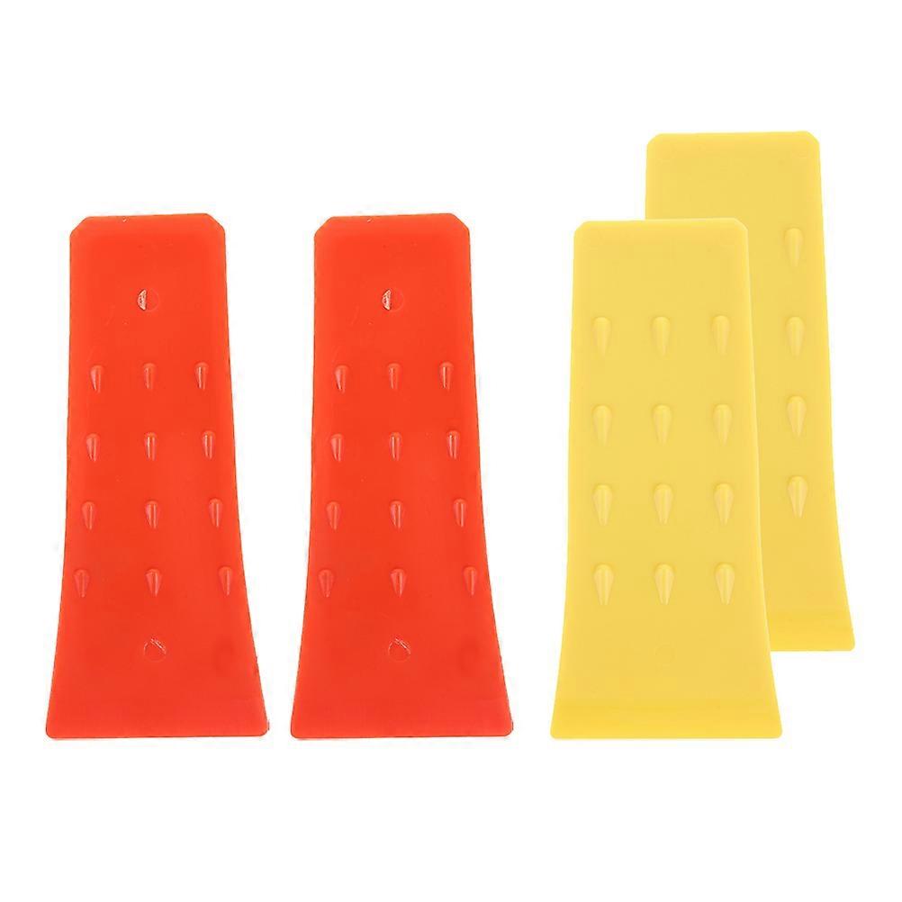 Durable Plastic Wedges For Forest And Garden Use Protect Logging Chain Easy To Carry 4Pcs