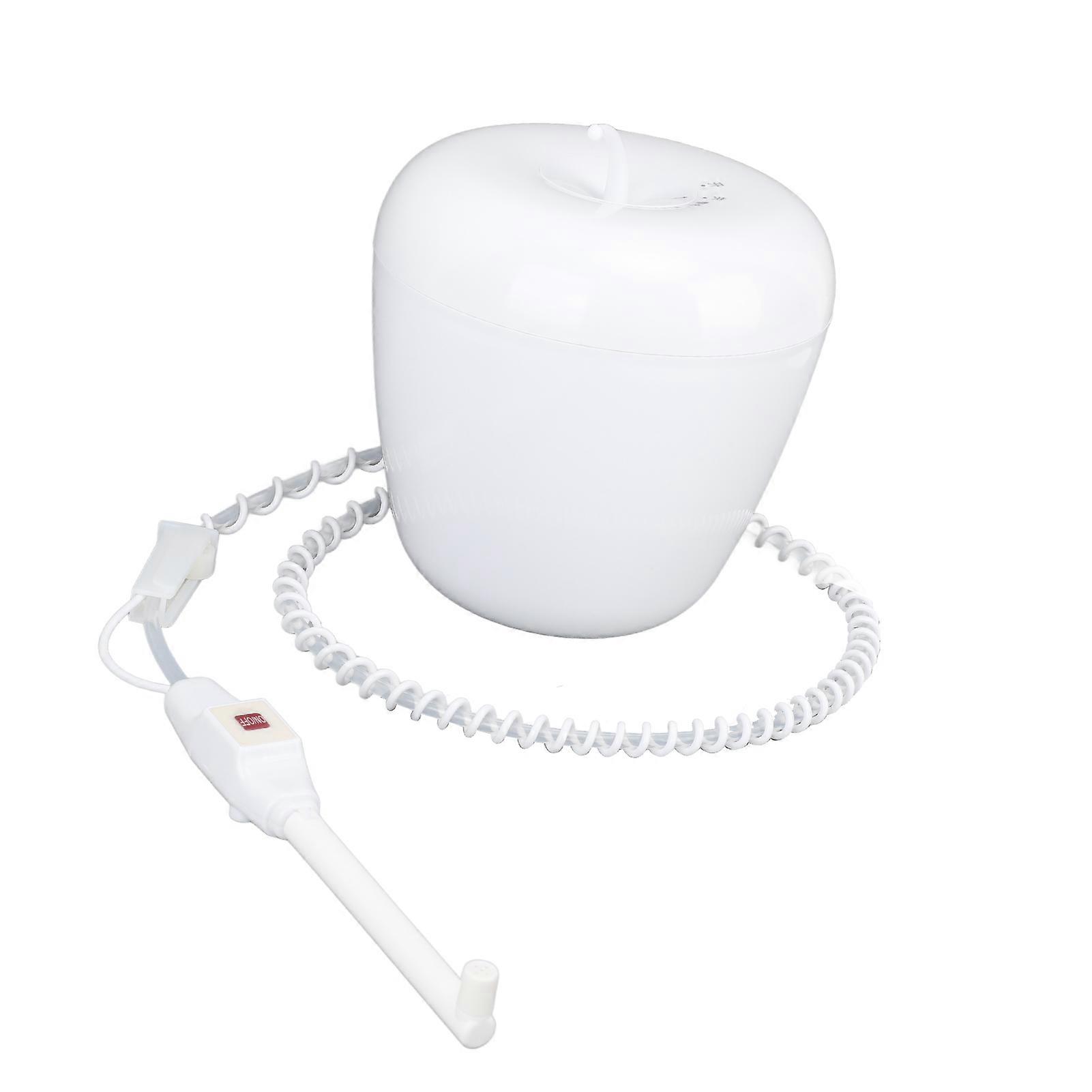 2000 ml Elektrisches Einlaufeimer-Kit mit verlängertem Griff 2,2 W Automatisches Einlauf-Kit zur Darmreinigung bei Verstopfung