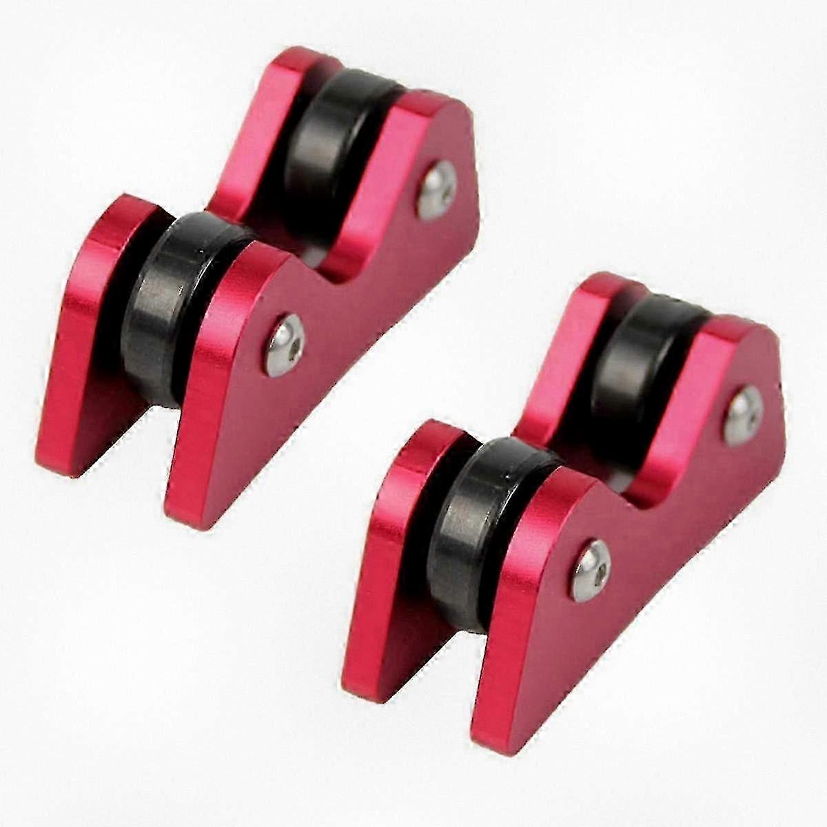 2025 Billiard cue shaft straightener roller tool for checking and adjusting cue straightness red color