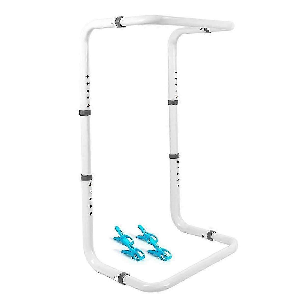 Adjustable Bed Cradle for Feet Blanket Lifter Bar with Soft Padding Leg Knee Ankle Support Post Surgery Recovery