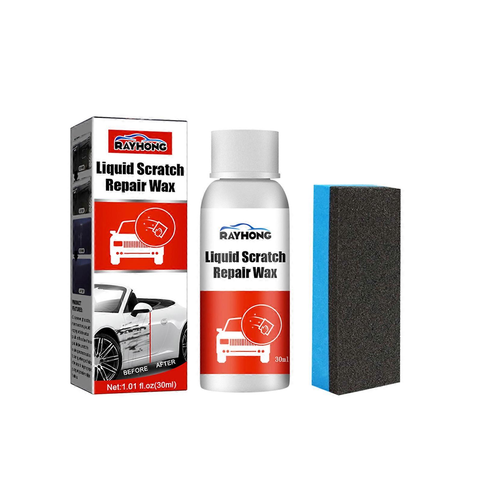 Scratch Removal Kit For Car Paintwork - Includes Scratch Remover, Super Resin Polish, Hi-Tech Finishing Cloth, and Scratch Removal Applicator