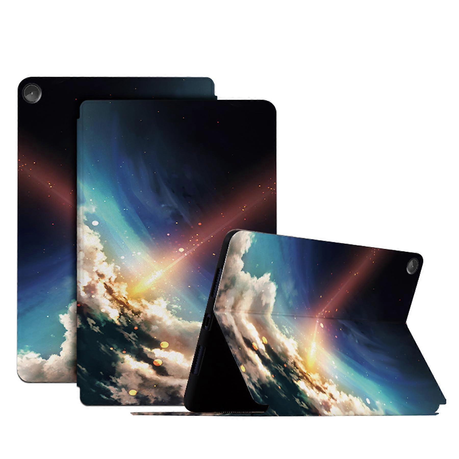 DayQiQiPu Case for Honor Pad 6 / Pad X6 Leather Starry Flow Pattern Cover Ref: 4918