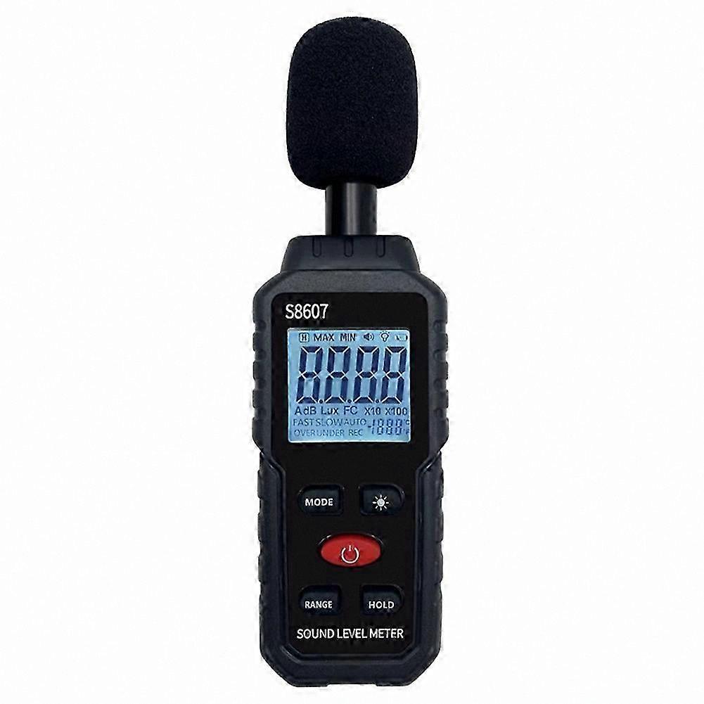 Decibel Meter for Sound Level Measurement 30-130dB Audio Noise Tester with Digital Display