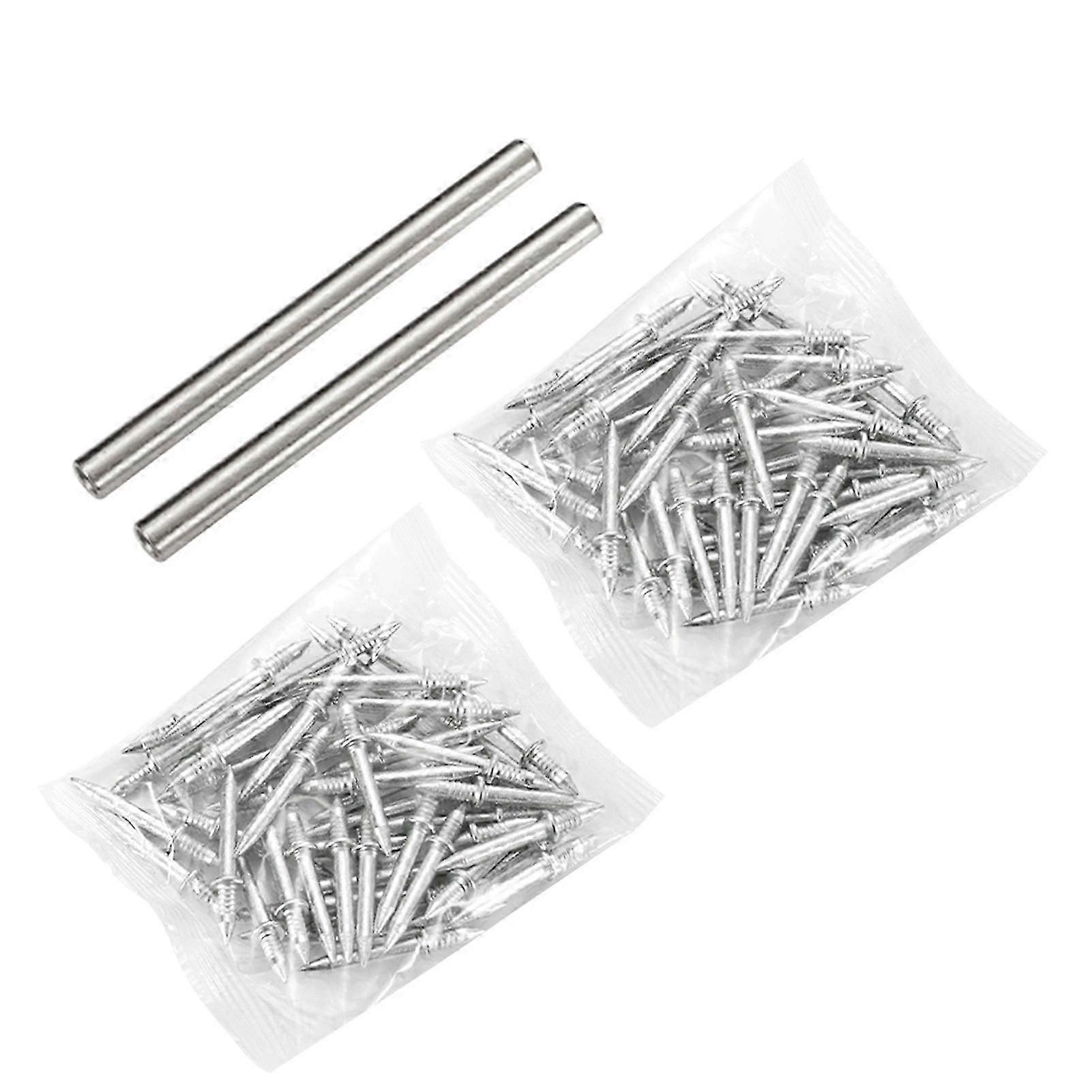 Trace-Free Double-Head Nails - Heavy Duty for Skirting Board Installation