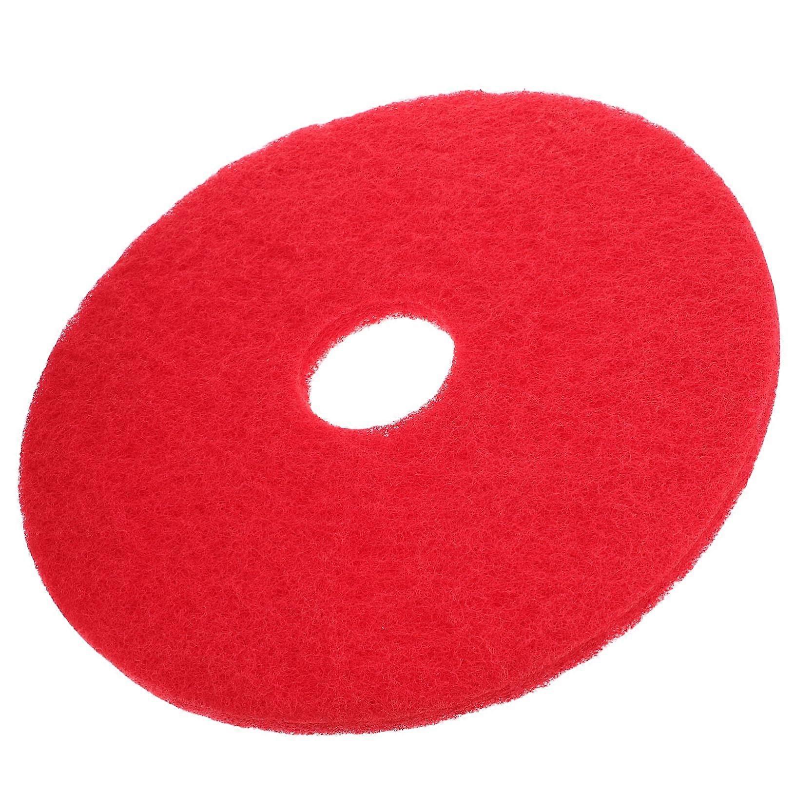 Floor Polishing Cleaning Pad Replaceable Floor Machine Pad for Efficient Cleaning Userfriendly Design Red