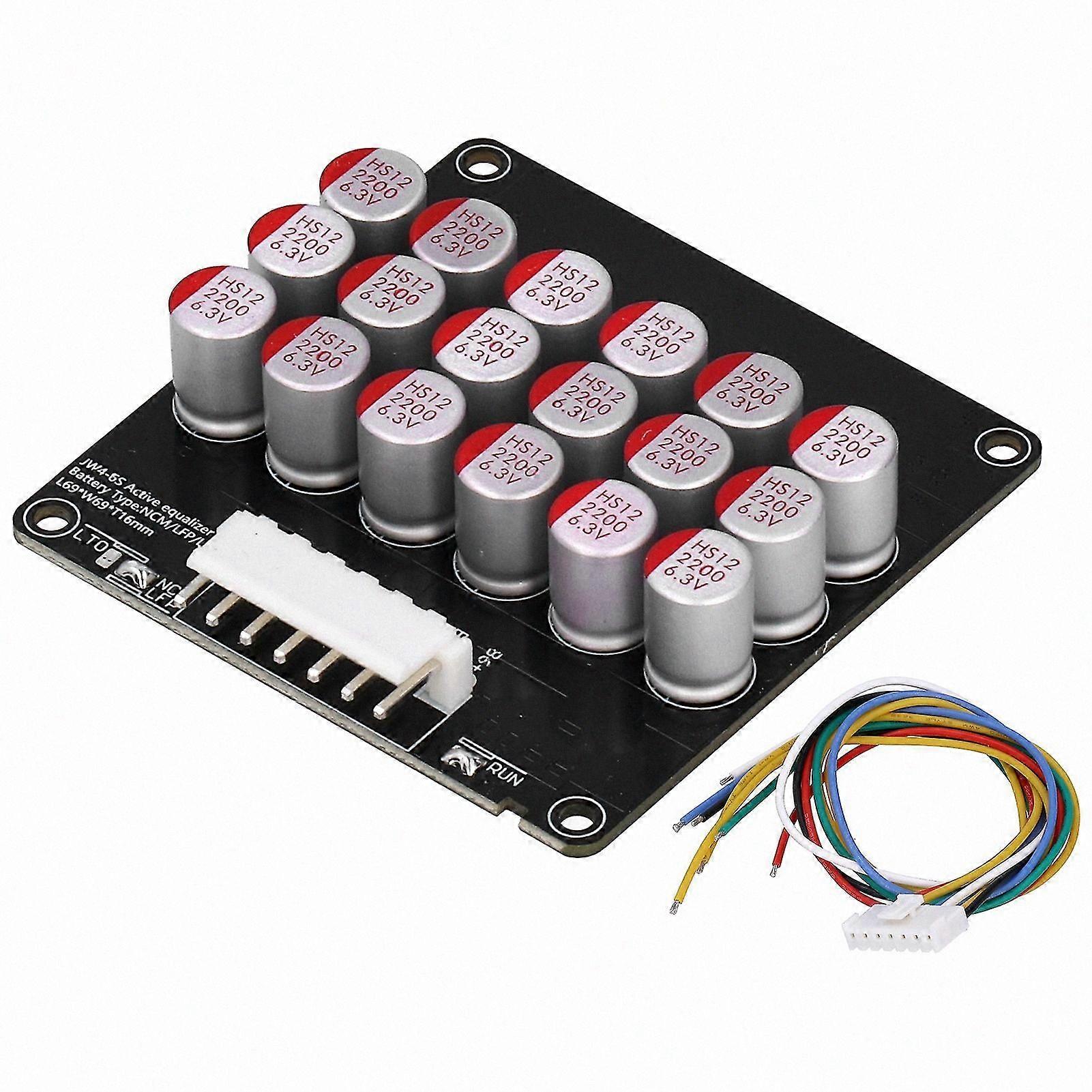3S Lithium Battery Cell Balancer with Active Equalizer for Series Connection