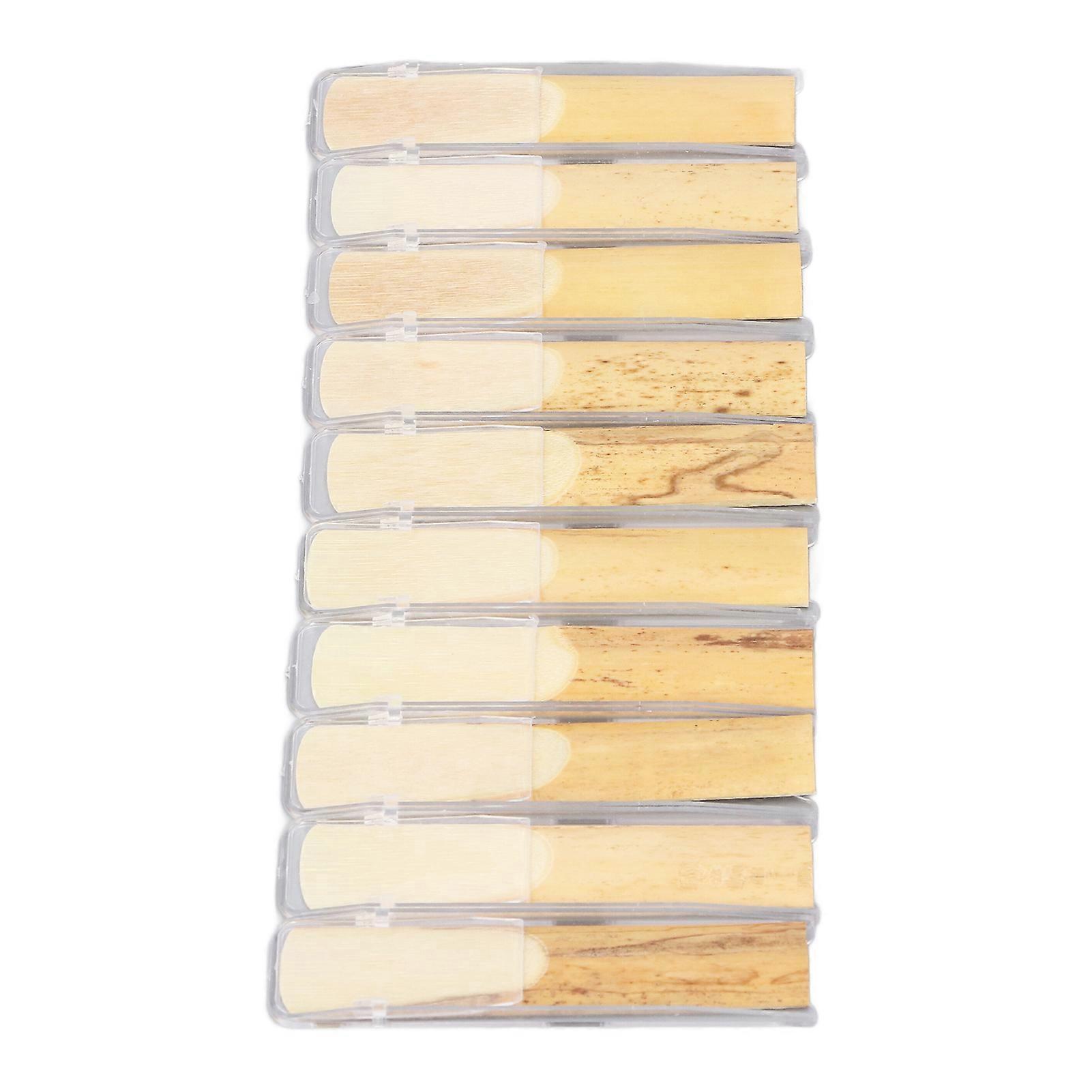 10kpl tenorisaksofoni kieli 2,5 vahvuus Bb-näppäin 7,9x1,7x0,4cm