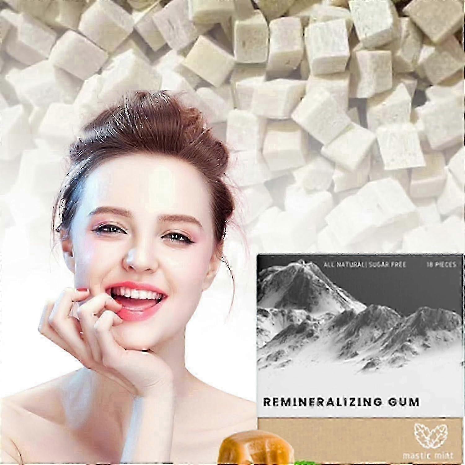 Remineralizing Gum, Remineralizing Gum Chewing Gum, Organic Mastic ...