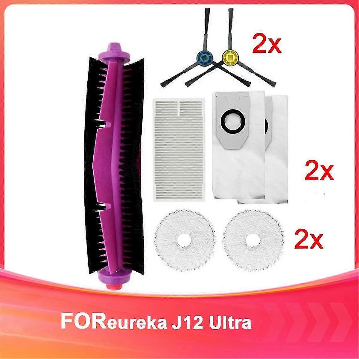 Suitable for Eureka J12 Ultra Sweeping Robot Accessories and Consumables