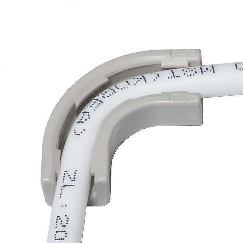 Elbow Tube Fitting for RO Water Filter, 1/4 in to 3/8 in, 9.5 mm OD Tubing