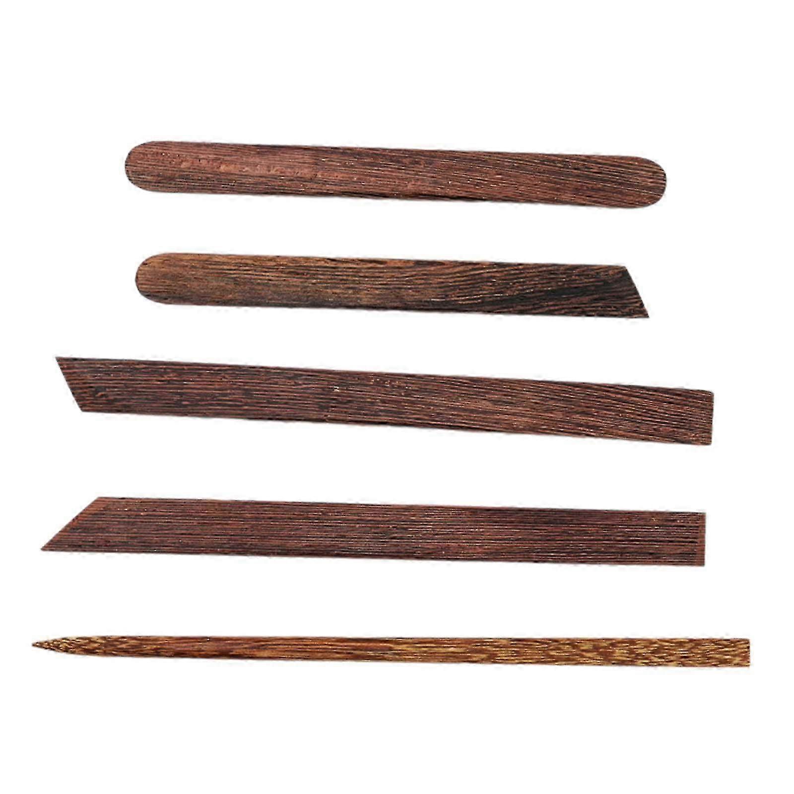 2025 5x Pottery Clay Sculpting Tools Set Gift Pottery Scraping Tool for Smoothing