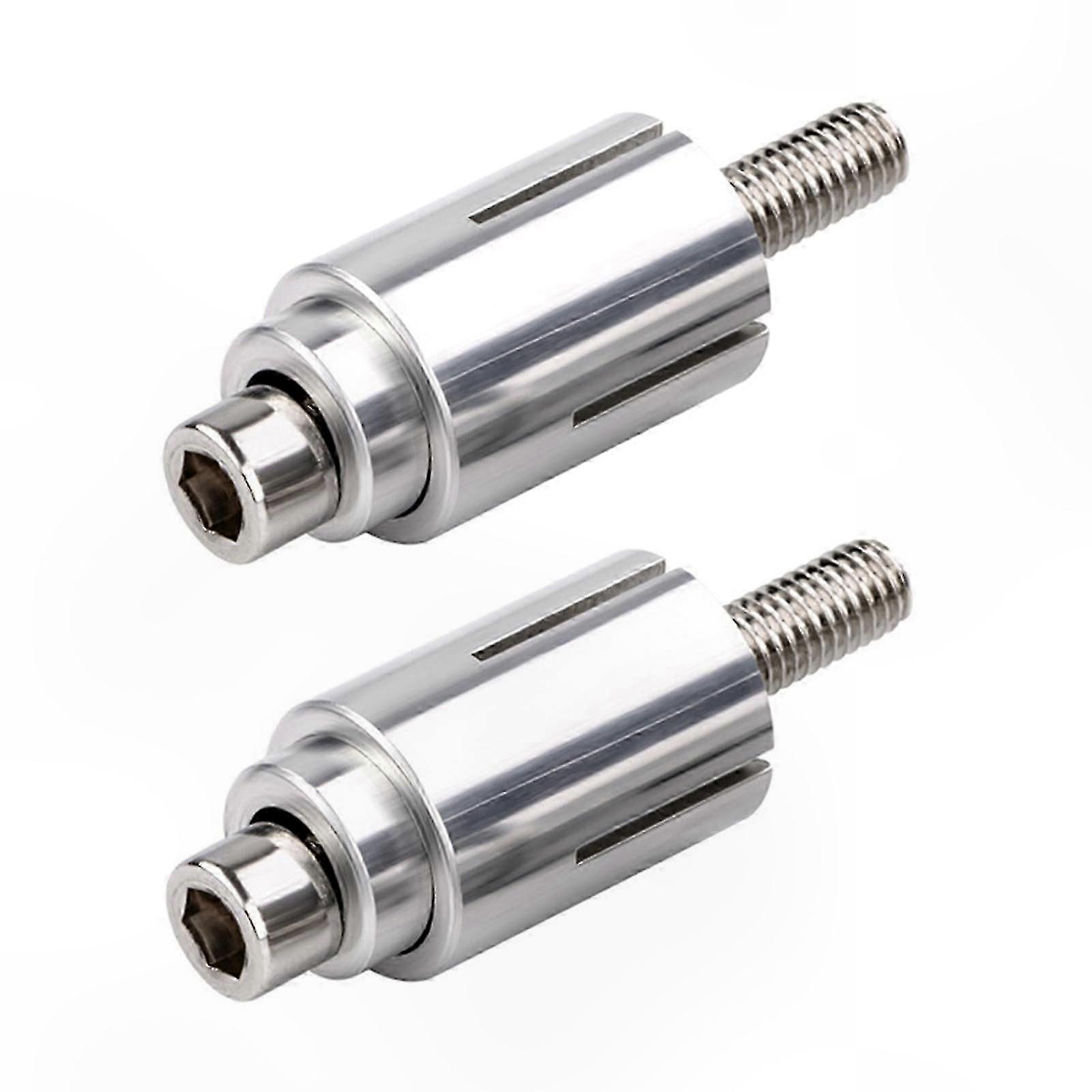 Dual Expansion Screws for Motorcycle and E-Bike Mirrors - Quick Setup, Vibration Dampening, Stable Attachment