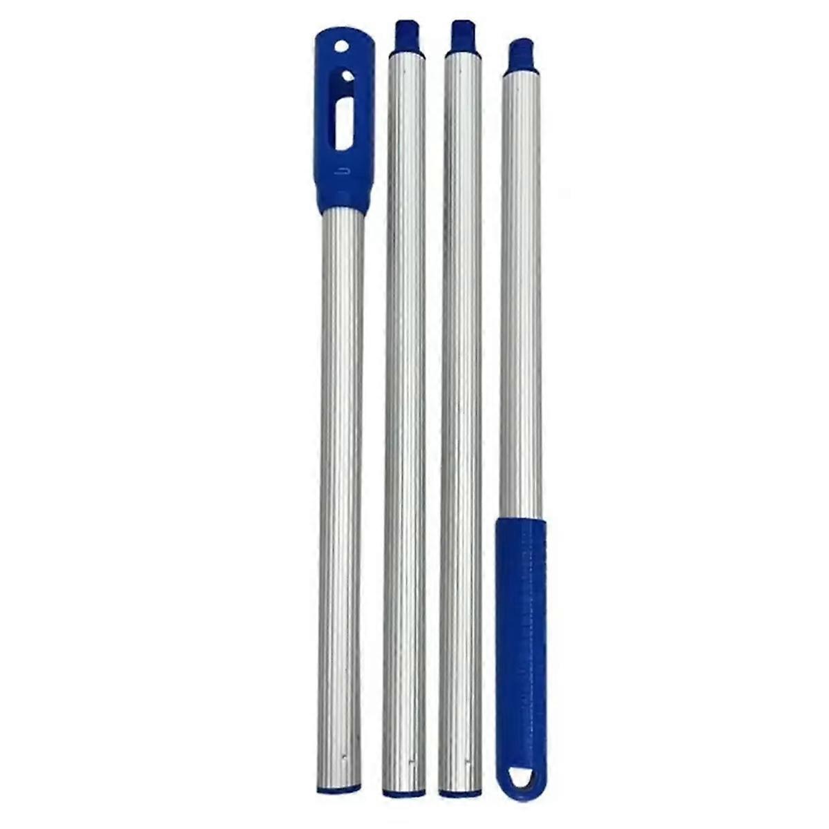 Telescopic Pool Cleaner Handle Rod Swimming Pool Cleaning Fishing Net Supplies Handheld Clean Telescoping Pole Cleaning