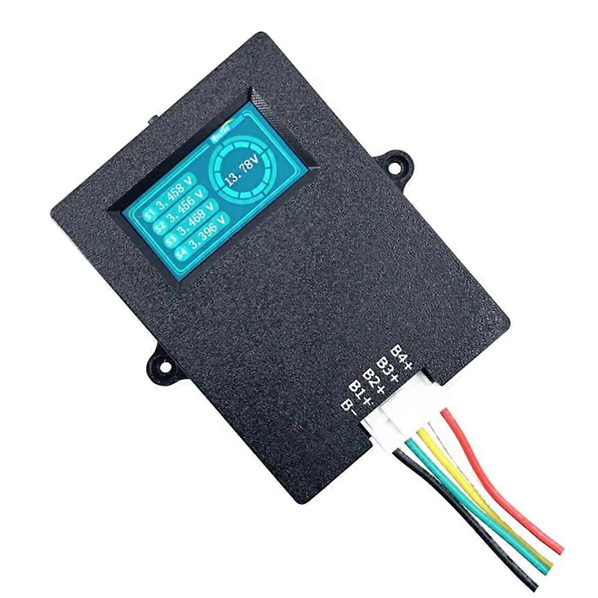 New 3-4S 5A Balancer with Voltage Display TFT Lipo/Lifepo4 Battery Voltage Tester Energy Transfer Equalizer