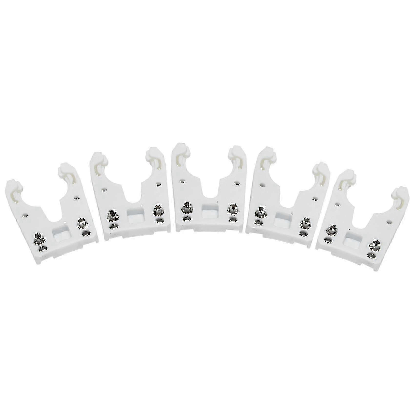 Tool holder clamp for ISO30 spindle - 5pcs set with flame proof rubber claw F26