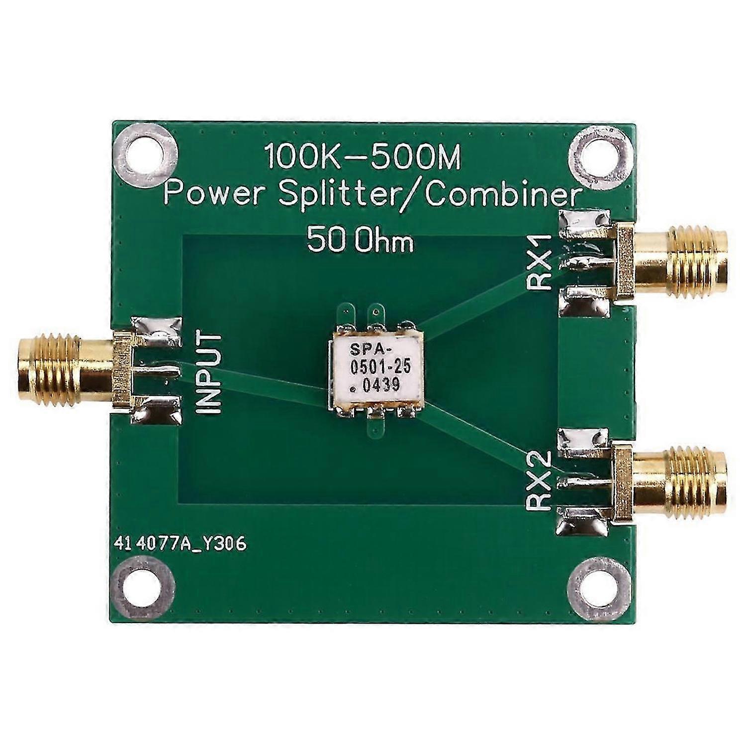 50 Ohm 100K-500MHz Power Divider Combiner/Splitter (Without Shell)