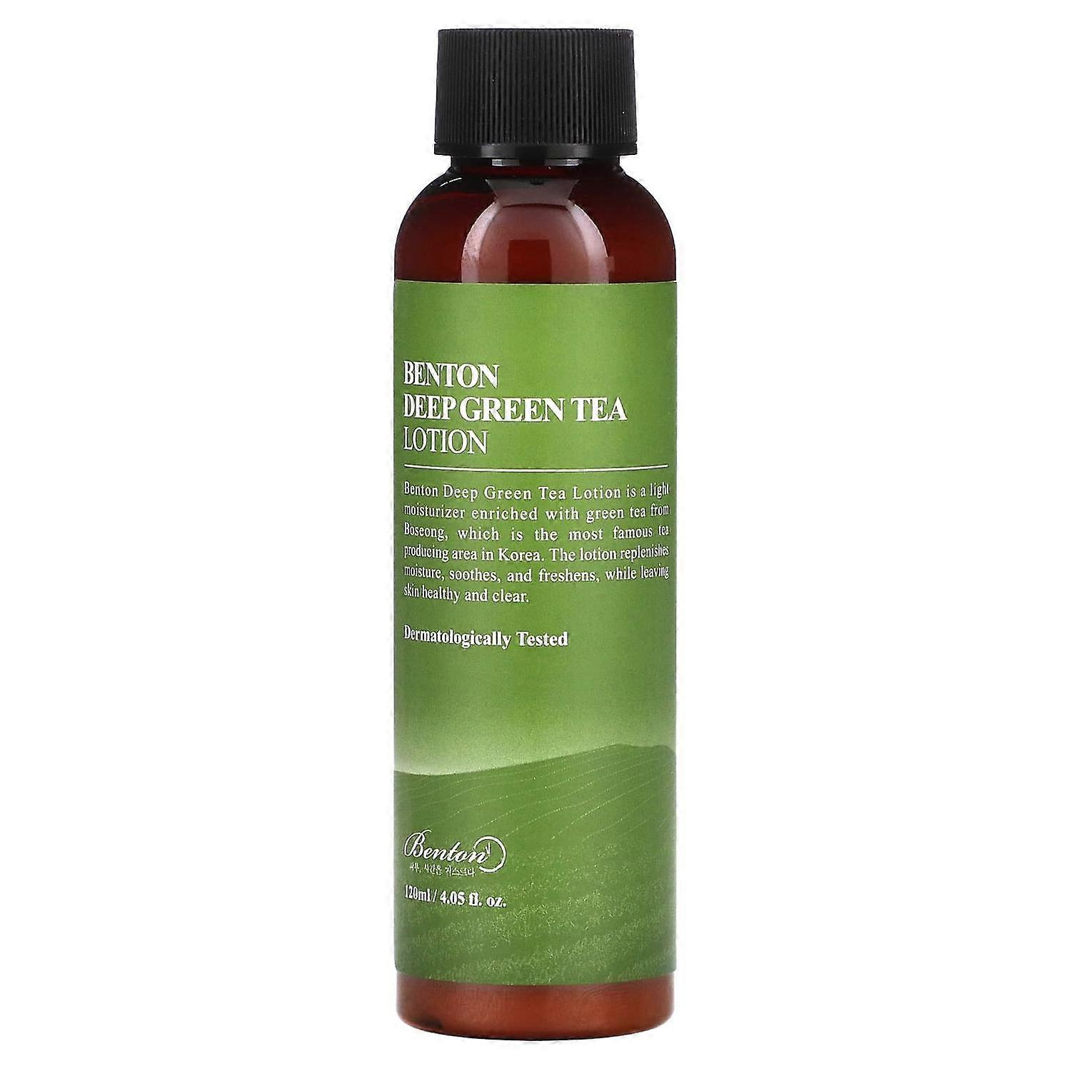 Benton, Deep Green Tea Lotion, 4.05 fl oz (120 ml)