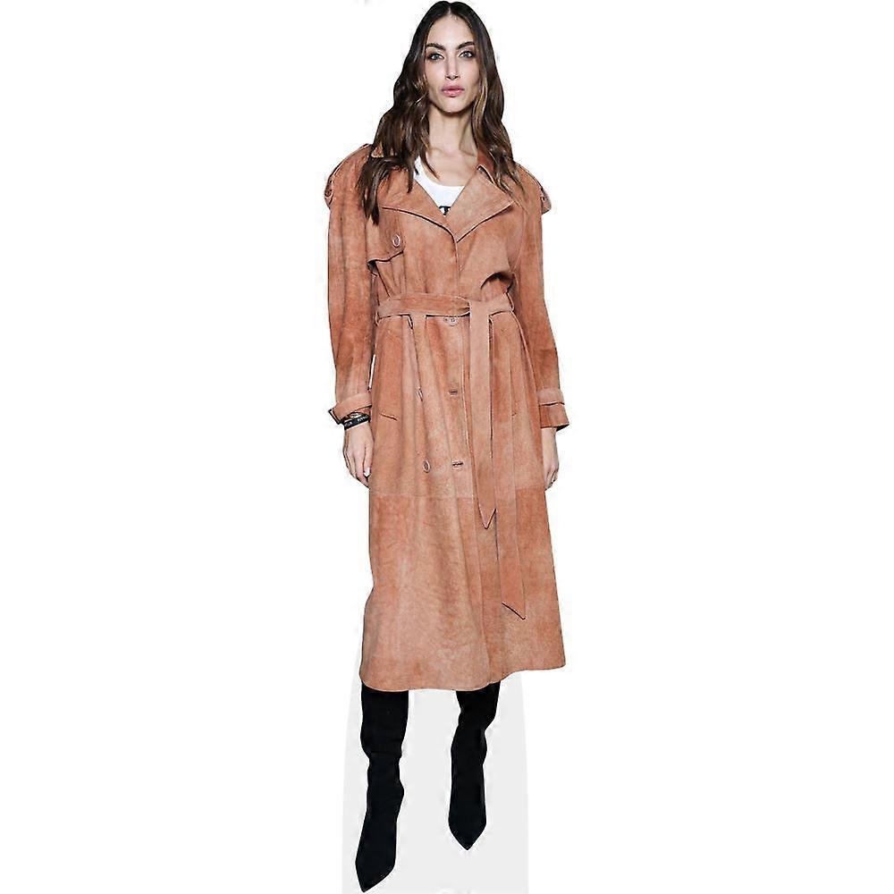 Beatrice Marchetti (Coat) Cardboard Cutout (lifesize OR mini size). Standee. Stand Up.