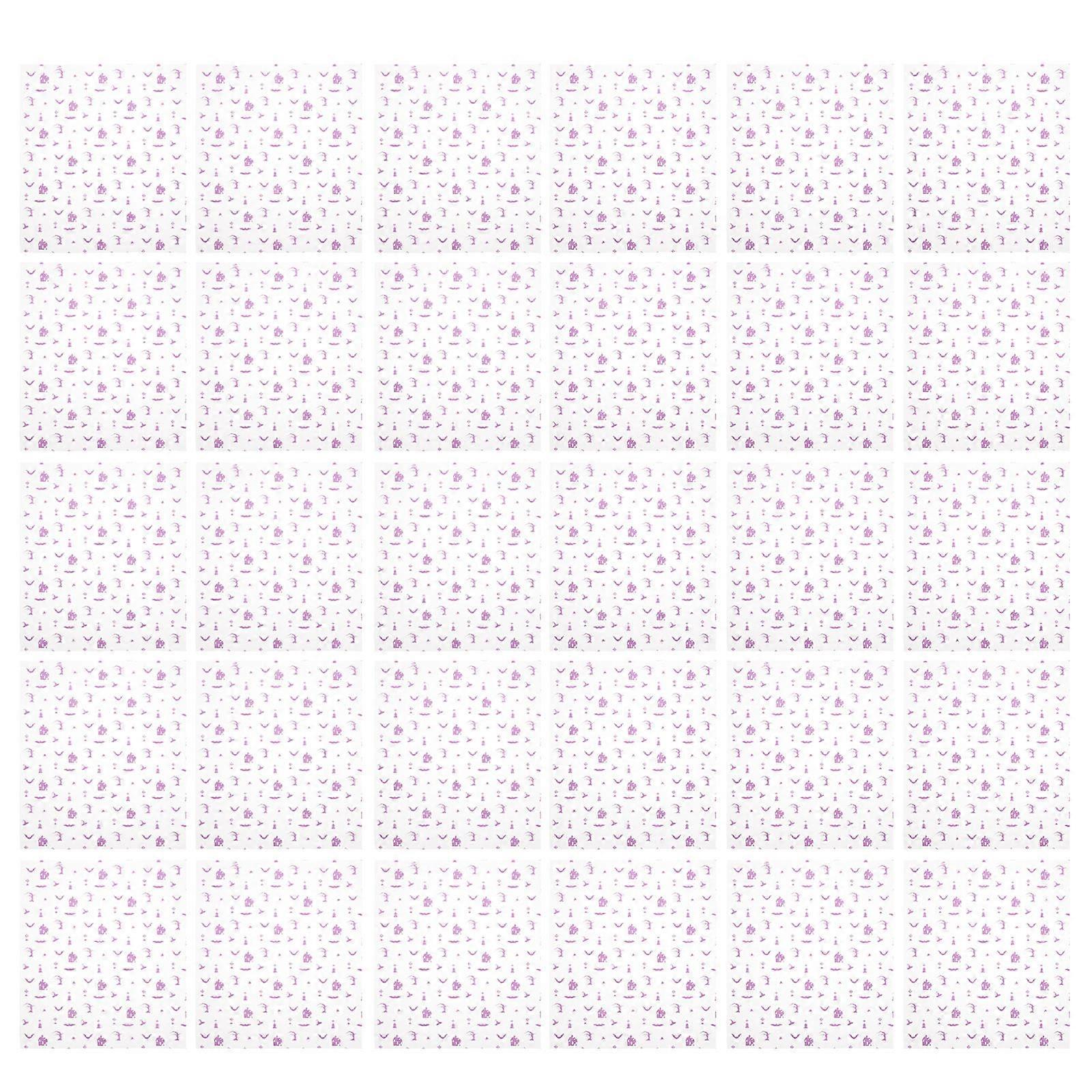 50Pcs Purple Nougat Wrapping Paper for Baking Use Candy Wrappers