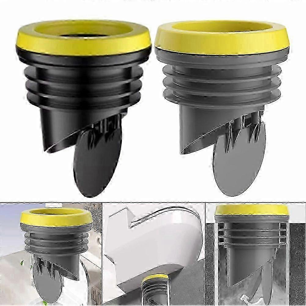 Leak-proof toilet flange check valve with anti-backflow for secure bathroom installation