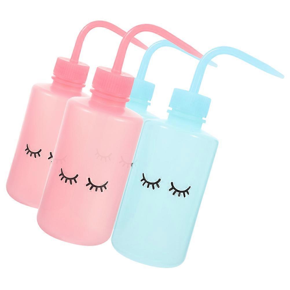 Leakproof Eyelashes Cleaning Bottles for Cleaning 4Pcs Portable Squeeze Bottles