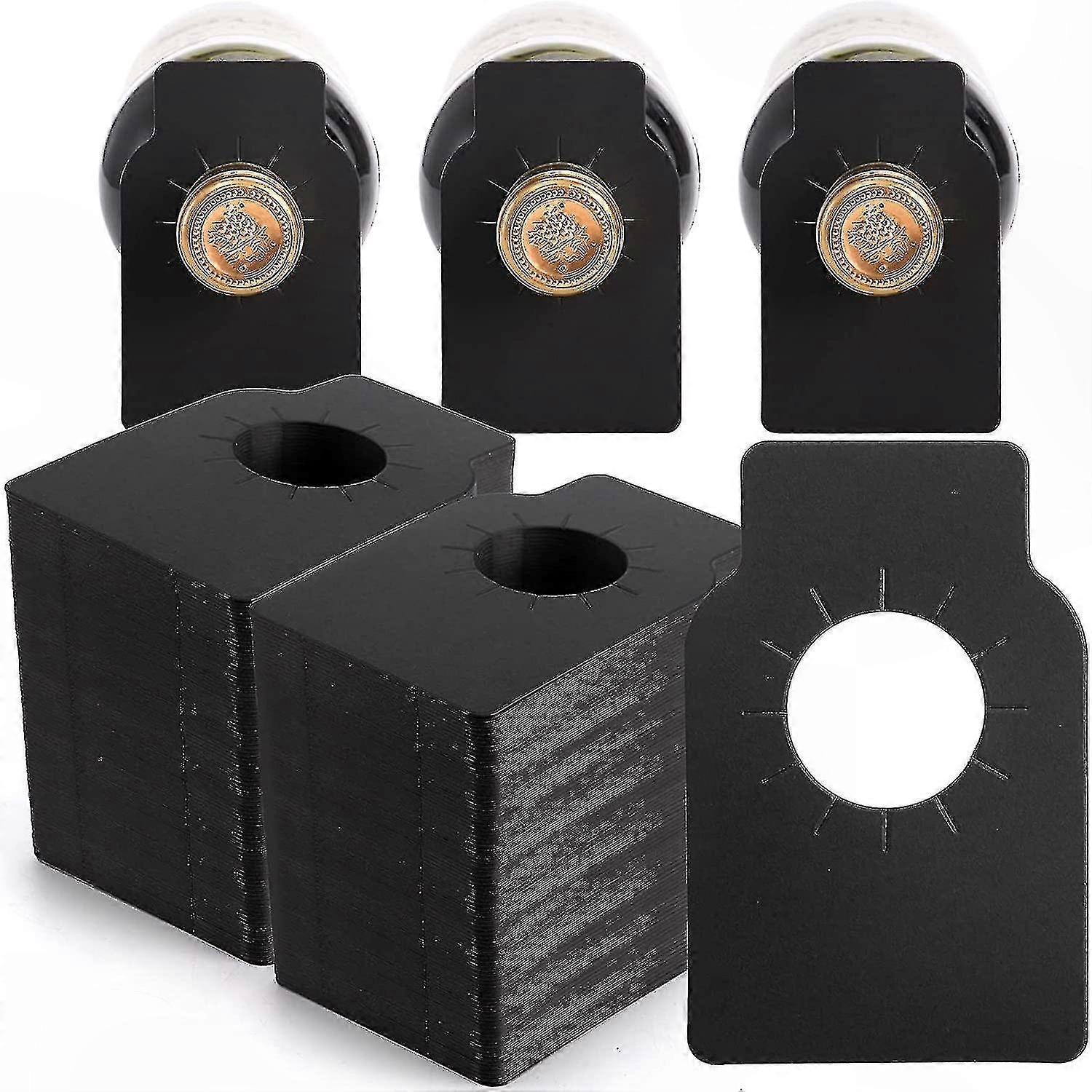 300 Count Kraft Paper Bottle Tags, Customizable Wine Cellar Labels for Gifting