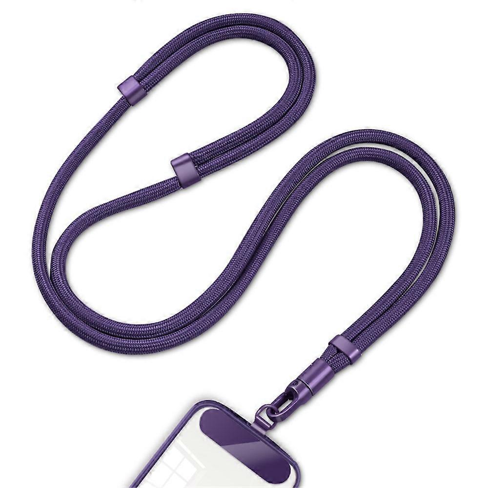 150cm Adjustable Phone Lanyard Neck Strap Universal Mobile Phone Holder Cord with Tether Tab