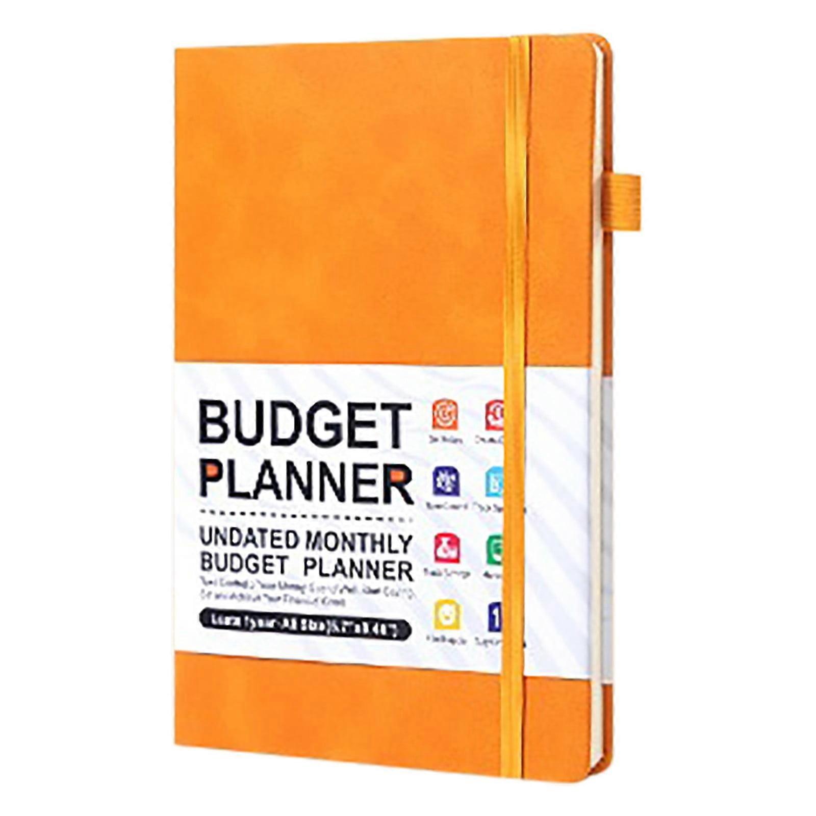 Hardcover A5 Planner for Monthly/Weekly/Daily Scheduling, Start Anytime, Fringe Tan, 3x5 Spiral Notebook