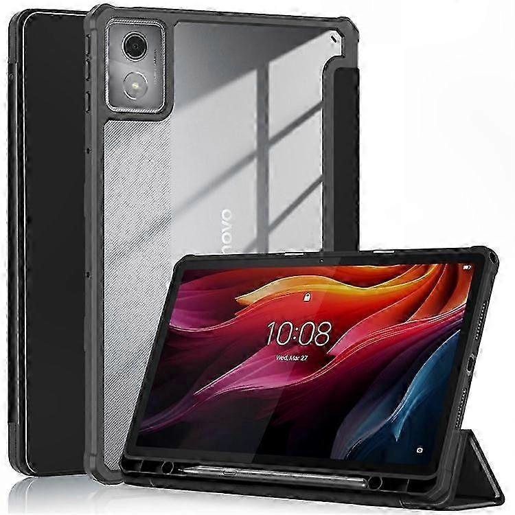 Auto Sleep/Wake PU Leather Case for 10.3" Tablet, Triple-Fold Stand Cover with Flip Function for Tab K11 Plus TB230XC Models