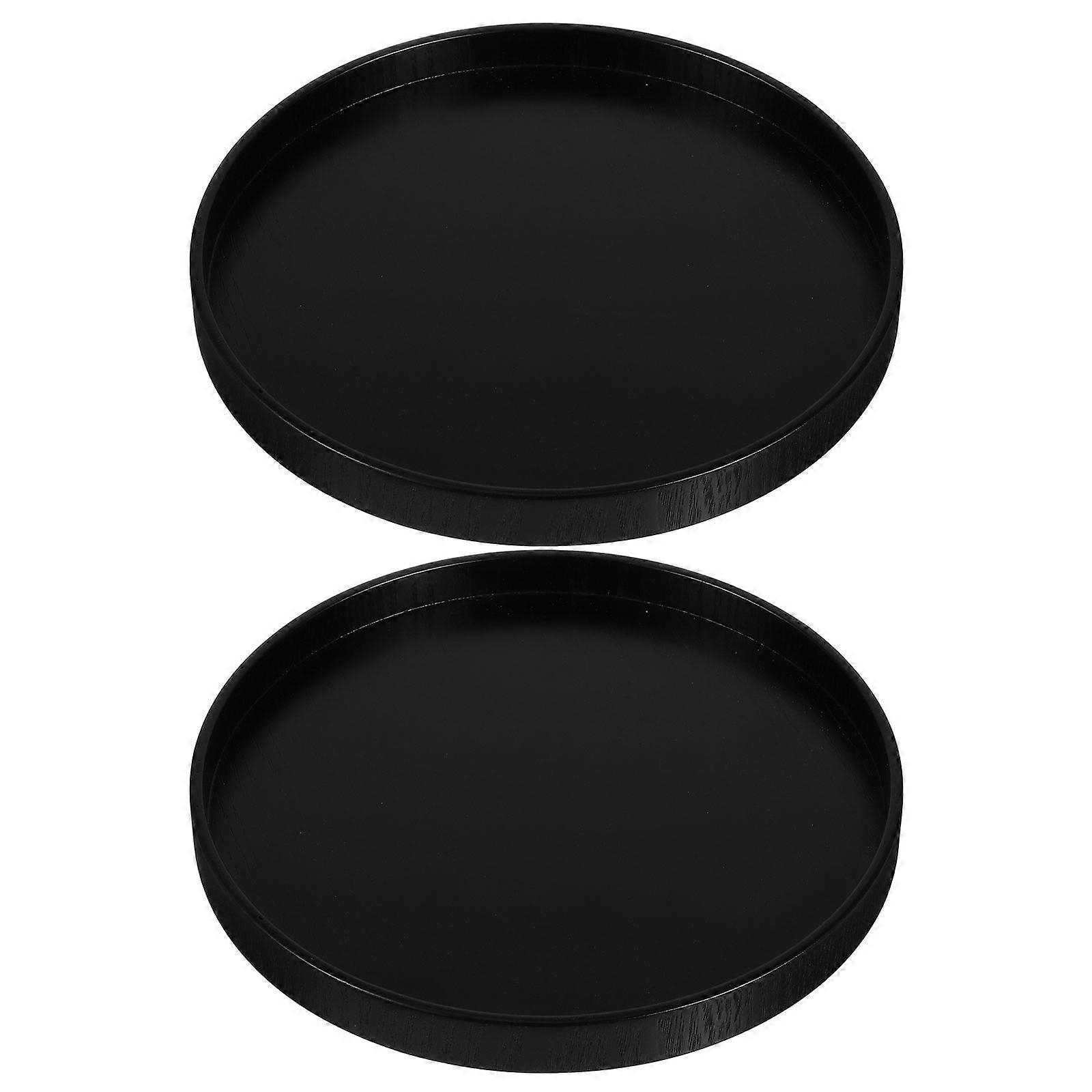 Wood Tray for Kitchen Table Candle Holder 10Pcs Decorative