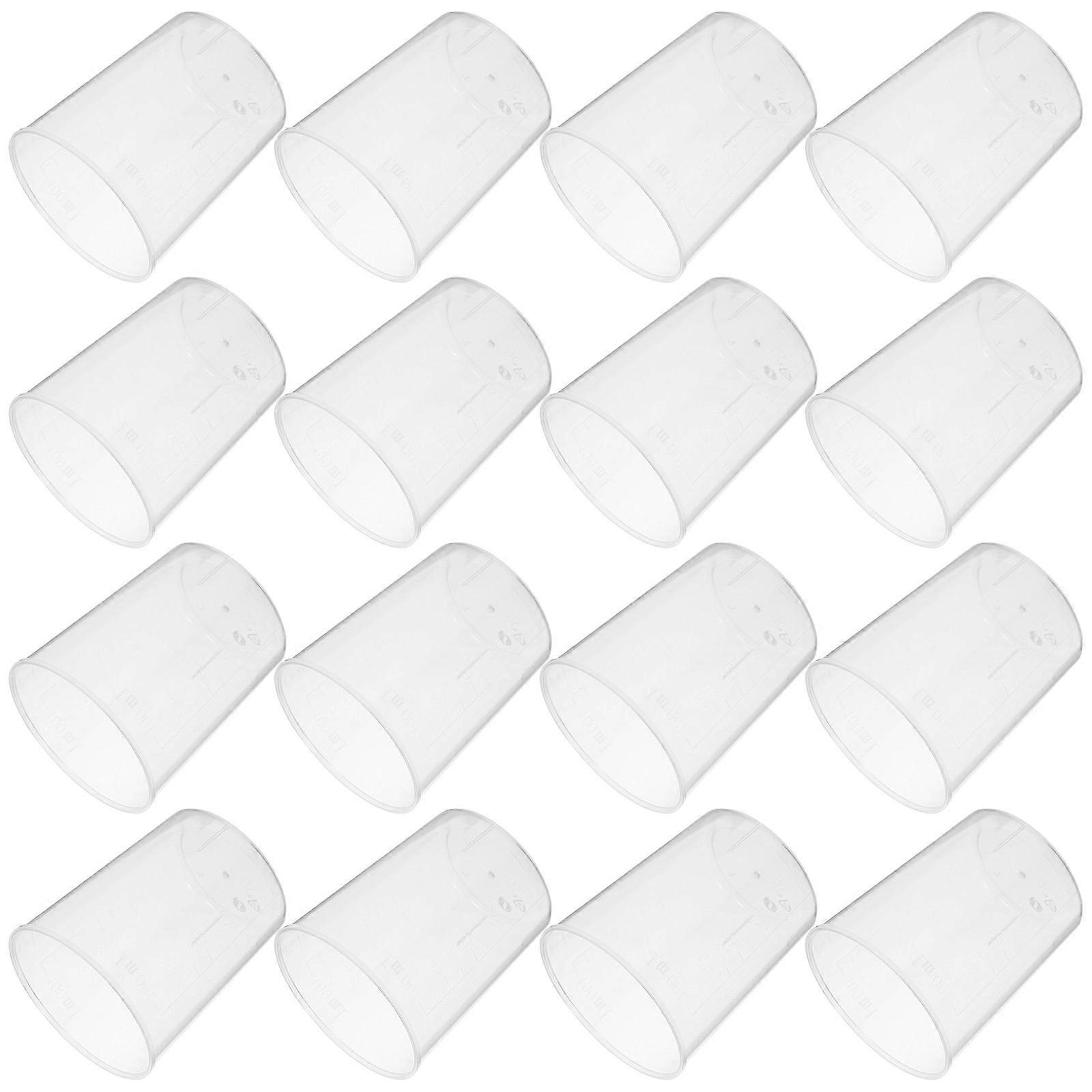 Cups Plastic Measuring Cup for Measuring 150Pcs Transparent