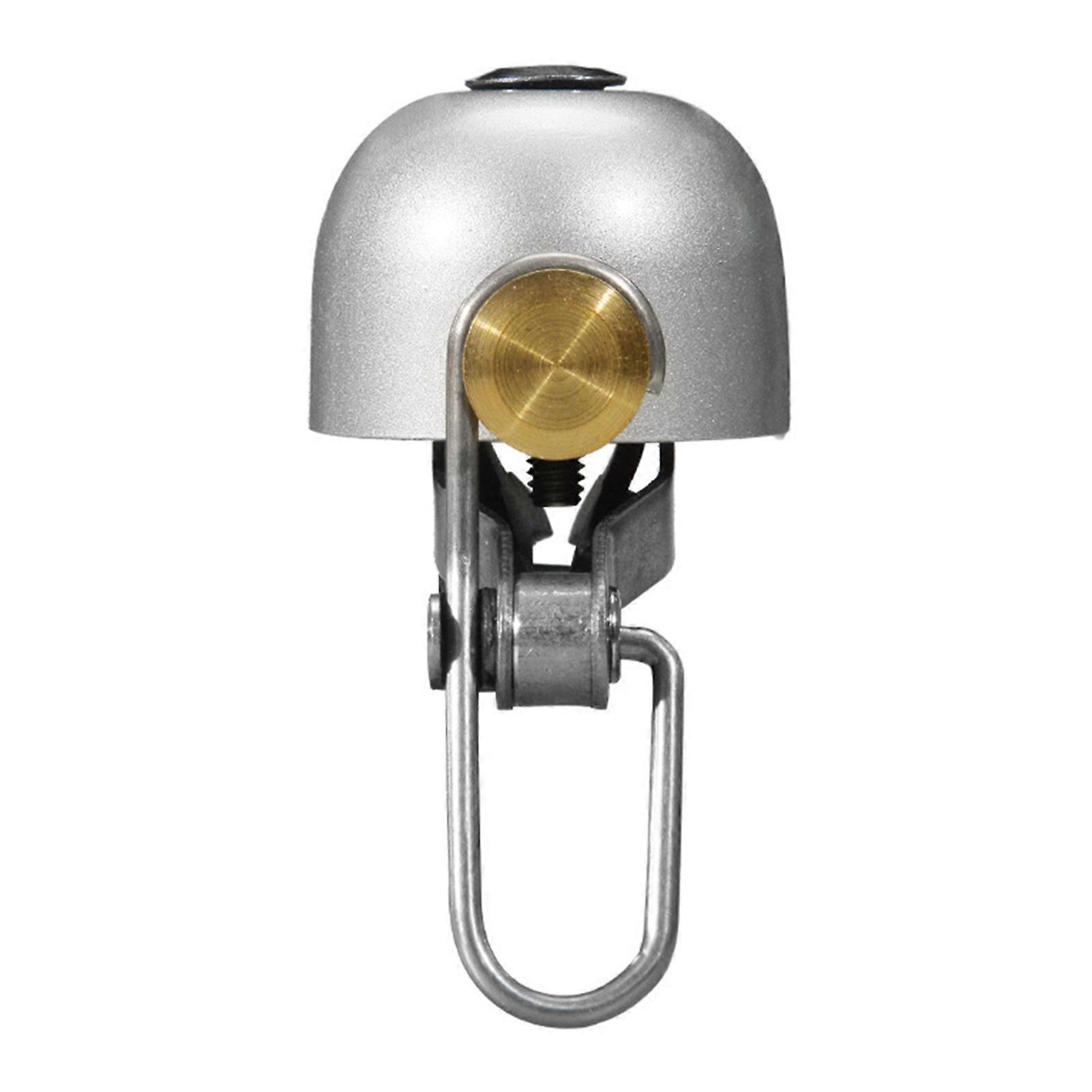 Retro Bike Bell with Clear-Loud Sound, Sturdy Steel Safety Horn for Road, Mountain, and Fixed Gear Bikes, Easy Installation